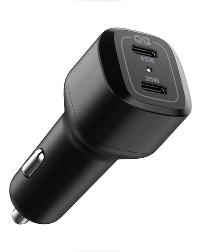 Spigen Cargador De Coche Usb C, 65 W Doble Usb Cargador