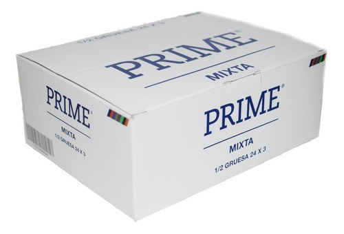 Preservativos Prime Surtidos Mixta 24 Cajitas X 3 (72 U)