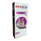 Bravecto Pipeta Para Gatos Grandes 6.25 A 12.5kgs
