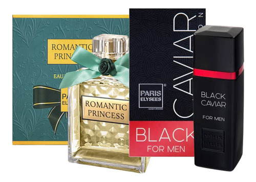 Black Caviar + Romantic Princess 100ml - Paris Elysees