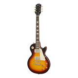 Guitarra Eléctrica EpiPhone Les Paul Standard 1959 De Caoba Aged Dark Burst Brillante Con Diapasón De Laurel Indio