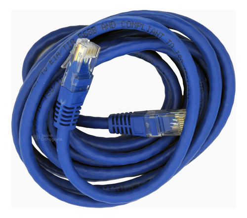 Cable De Red 5 Metros - Cat6a - 10 Gigabit Ethernet - Lan