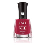 Esmalte Risque Diamond Gel Várias Cores Atacado Revenda Cores Rosa Flambado