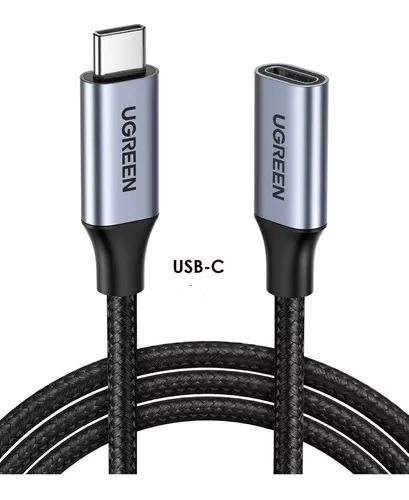 Cabo Ugreen Extensão Usb-c Type-c 3.1 100w 10gbp 1m Extensor