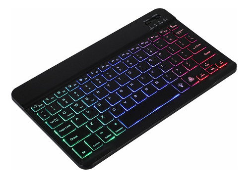 Teclado Inalámbrico Bt De 10 Pulgadas Bt Recargable Ultrafin