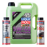 Kit 5w40 Molygen Oil Smoke Stop Liqui Moly