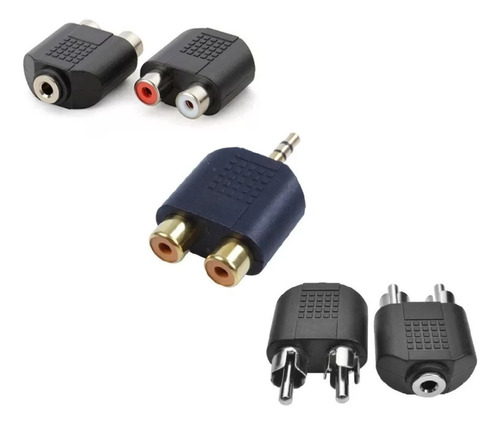 3 Adaptadores P2 X Rca 