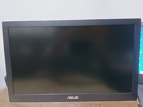 Monitor Asus Mb168b Led 15.6  Gris Oscuro