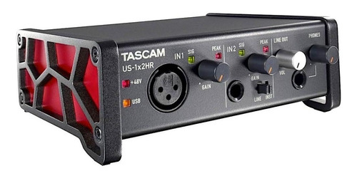 Interfaz De Audio Usb Tascam Us-1x2hr