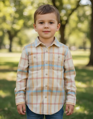 Hermosas Camisas A Cuadros Gap Kids Originales