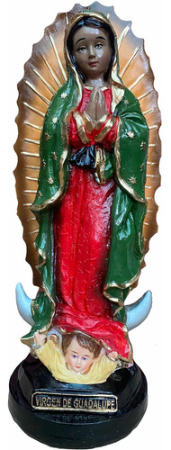 Virgen De Guadalupe Figurá Modelo De. 30 Cm Envíos Gratis