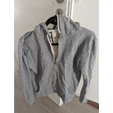 Hoodie Burgues Talle S Gris Impecable