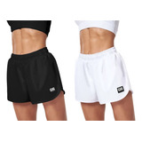 Pack X 2 Short Deportivo Mujer Running Atletismo Gimnasio G6