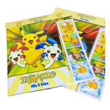 30 Libro Para Pintar Souvenir 15x21 +sticker Pikachu Pokemon