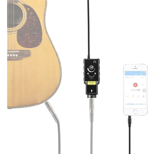 Saramonic Smartrig Ii - Micrófono Xlr Y Adaptador De Guitarr