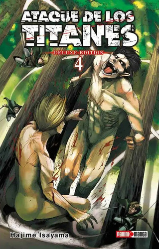 Manga Panini Atack On Titan (2 En 1) #4 En Español