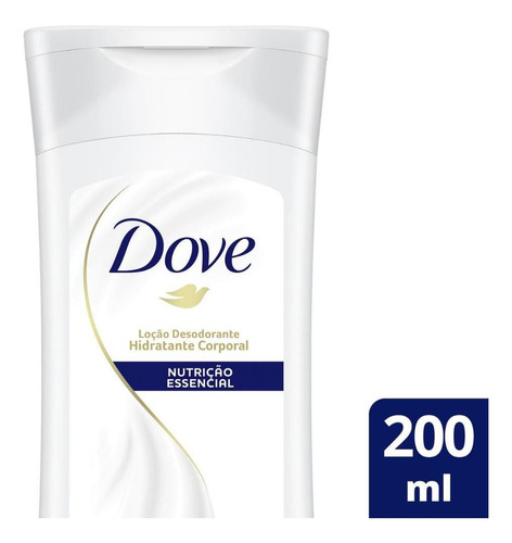 Loção Hidratante Corporal Dove Nutrição Essencial 200ml