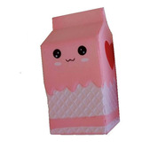 Squishy Juguete Leche Cajas Kawaii Tierno Sensorial