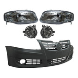 Kit Frente Faro Defensa Volkswagen Pointer 2006-2009 Calidad