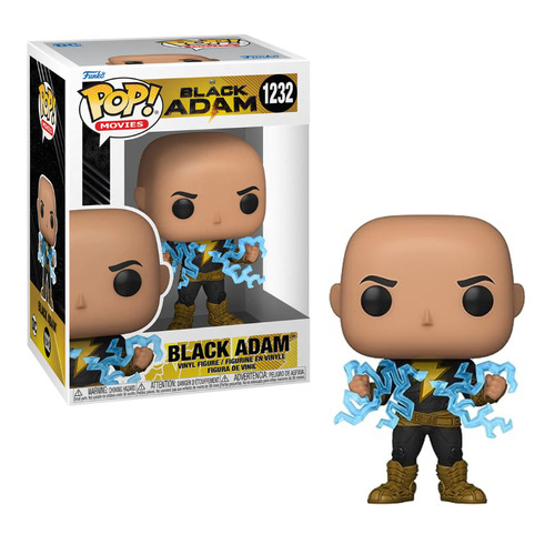 Funko Pop Black Adam Rayos #1232 Pelicula