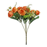 Flor Artificial Ramo De Rosas Decorativas  - Sheshu Home