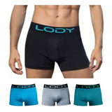 Pack X6 Boxer Liso Colores Surtidos Lody Men Art 742