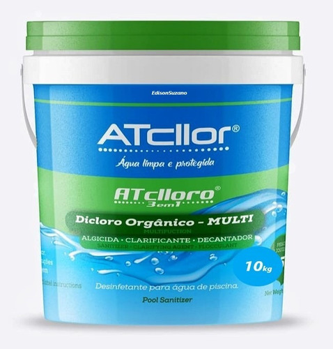 Cloro Atcllor Multi (10 Kg) (frete Grátis Sul Sudeste)