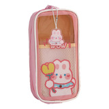 Estuche Para Lápices Kawaii, Portátil, Bonito Estuche Para N