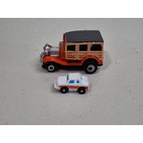 Micromachines Galoob Ford 20 Woody Insiders Thunderbird Mini