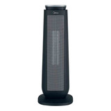 Calefactor Torre Con Forzador +control Midea Color Negro