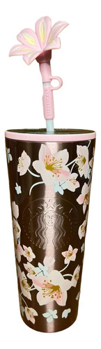 Starbucks: Vaso Con Stopper De Flor Sakura 2024