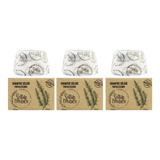 Sentida Botánica Kit X3 Shampoo Solido Fortalecedor Vegano