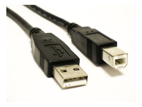 Cabo Usb Impressora 3 Metros Compatível Com Hp Epson Samsung