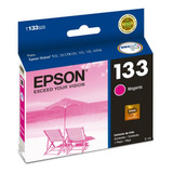 2 Cartuchos Epson 133 Magenta T133320 Original 