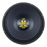 Alto Falante Eros Hammer 15 Pol 7200 Xbass 2250w 4r Amarelo