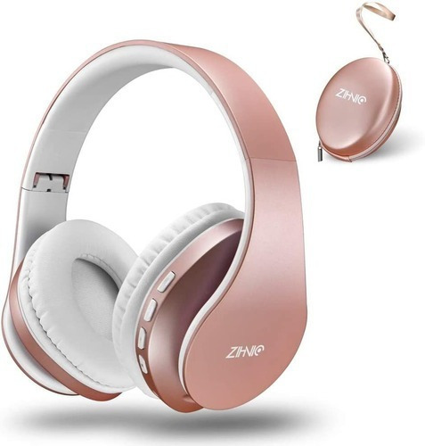Auriculares Inalambricos Zihnic Bluetooth Rose Gold