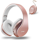 Auriculares Inalambricos Zihnic Bluetooth Rose Gold