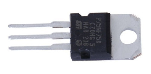 10 X P75nf75 P75n75 Mosfet Canal N Original 75 Volt 80 Amp