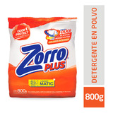 Jabon En Polvo Zorro Matic Plus 800 Grs