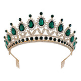 Corona Tipo Tiara Con Peine, Elegante Decoración Para Fotogr