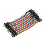 Cables Dupont 20cm 40p Macho Macho Para Modulos Arduino Rasp