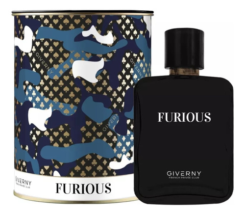 Perfume Masculino Furious. Olfativa Invictus 100 Ml Giverny