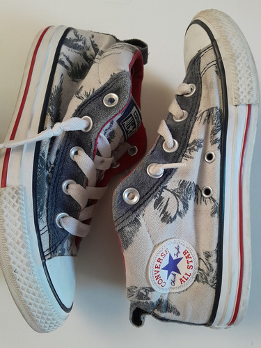 Zapatillas Botita Converse .us 4 Eur 36 Cm 22 Muy Buenas