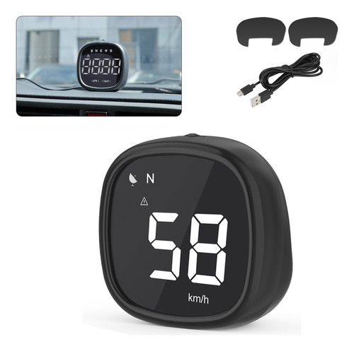 Pantalla Hud Mini Monster Tacometro Velocidad Velocimetrogps