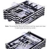 Smraza Raspberry Pi 3 B Case With Fan, 5v 2.5a Power Supply