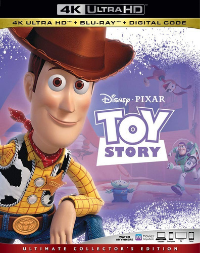 Toy Story 1 Uno 1995 Tom Hanks Pelicula 4k Ultra Hd 