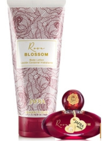 Set Rose Blossom Perfume Y Crema Hidratante Para El Cuerpo 
