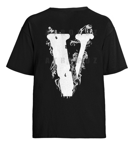 Camiseta Algodão Unissex Tshirt Vlone Fumaça Smoke