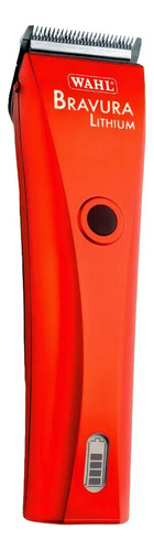 Máquina De Tosa Wahl Bravura Red - Bivolt Cor Vermelho 110v/220v