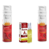 Vita Seiva Cavalo Real Cresce Forte 03prods. Kit Incolor 02